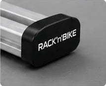 Cache d'extrémité noir avec logo Rack'n'Bike